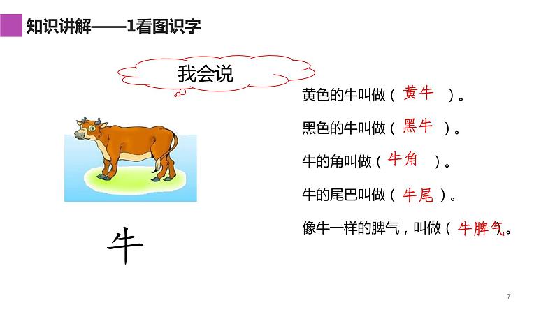 人教版（部编版）小学语文一年级上册 7 大小多少  课件第7页