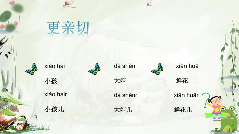 人教版（部编版）小学语文一年级上册课文（二）7.青蛙写诗   课件06