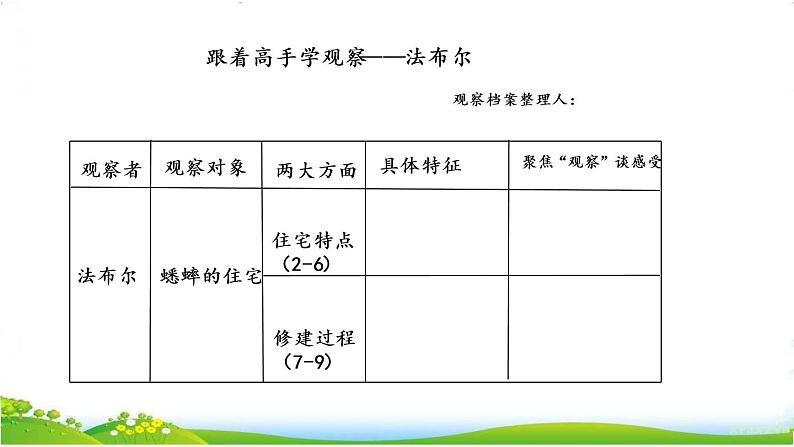 统编版语文四年级《蟋蟀的住宅》课件+教学设计+教学反思08