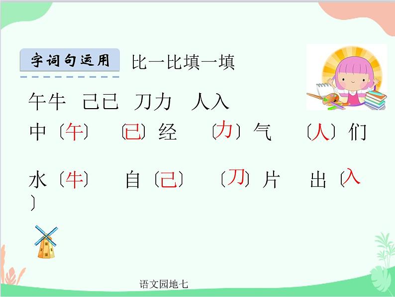 部编版小学语文一年级语文园地七课件(2)第4页