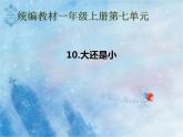 部编版小学语文一年级上册10大还是小(3)课件