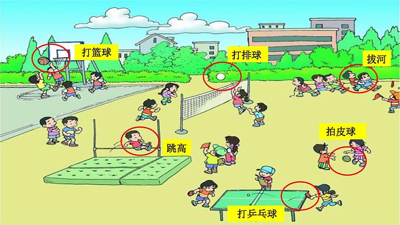 部编版小学语文一年级下册7《操场上》课件03