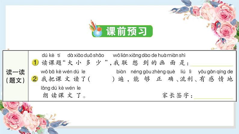 部编版小学语文一年级上册识字7 大小多少 课件第2页