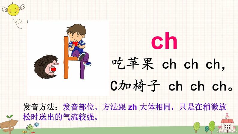 部编版小学语文一年级上册汉语拼音8 zh ch sh r  课件06