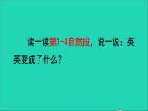 2022三年级语文下册第5单元第17课我变成了一棵树品读释疑课件新人教版