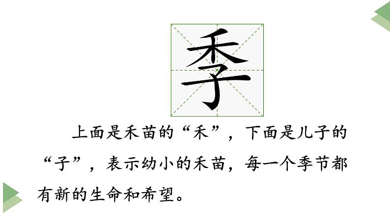 新部编版二年级上语文识字4《田家四季歌》优质公开课教学课件03