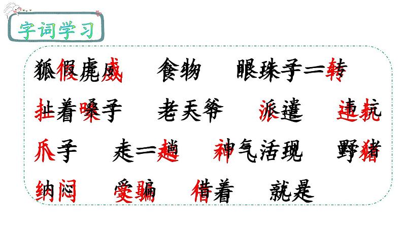 新部编人教版二年级上语文《21 狐假虎威》优质公开课教学课件第7页