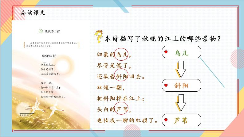 部编版语文四年级上册3.《现代诗二首》（课件+教案+习题）07