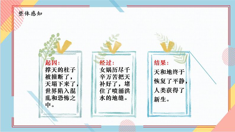 部编版语文四年级上册15.《女娲补天》（课件+教案+习题）07