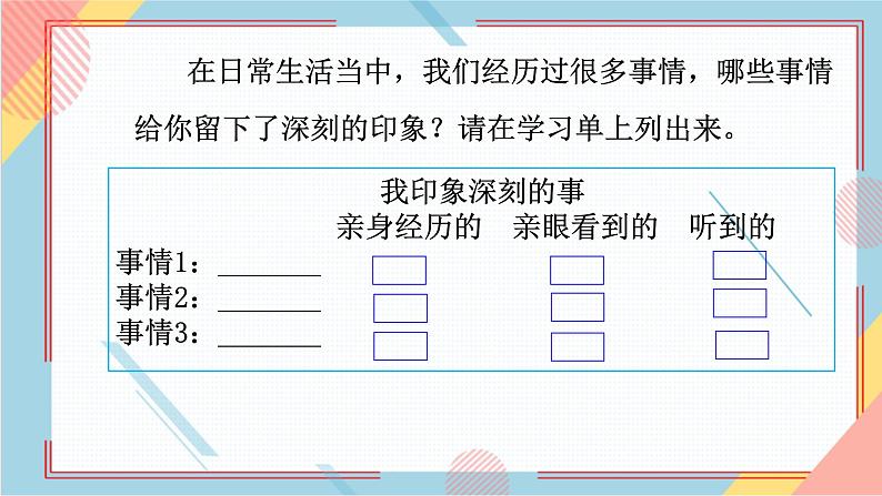 部编版语文四年级上册习作五《生活万花筒》（课件+教案）04