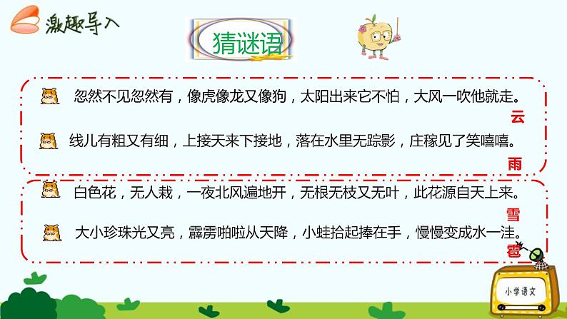 小学统编版二年级语文上册PPT课件2我是什么课件02