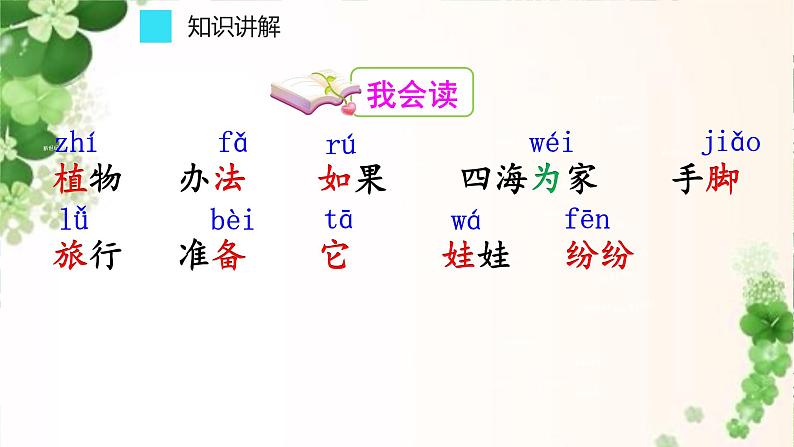 人教版（部编版）小学语文二年级上册 3.植物妈妈有办法  课件第7页