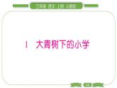 人教版语文三年级上第一单元1 大青树下的小学PPT