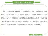 人教版语文六年级上第二单元 双休单元阅读二PPT