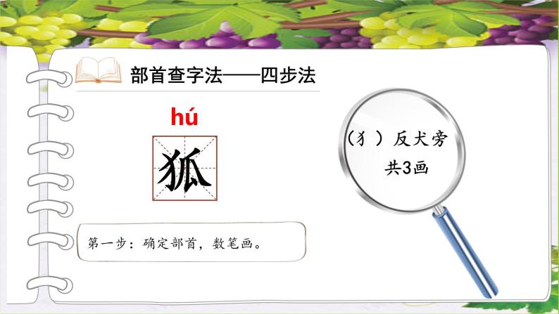 人教版(部编版)小学语文二年级上册 部首查字法 课件-教习网|课件下载