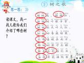 二年级上册语文部编版教案课文识字2.树之歌  课件