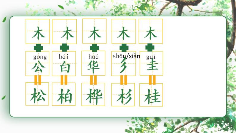 人教部编版二年级上册2 树之歌课文课件ppt-教习网|课件下载