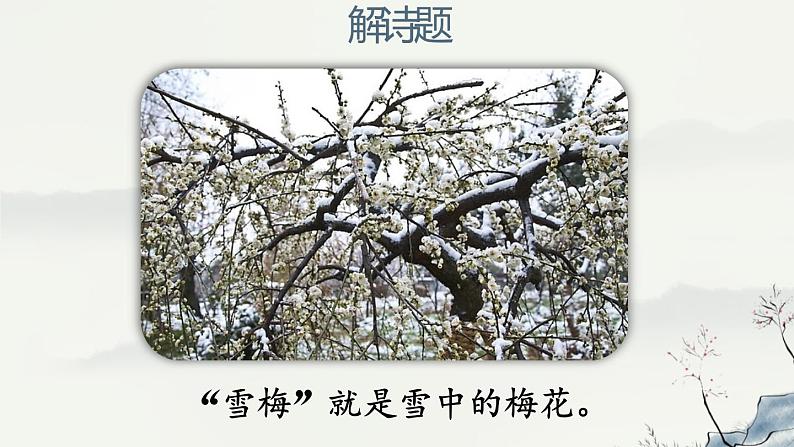 四年级上语文《雪梅》优质示范课件第3页