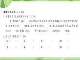 部編版語文五上  第八單元測試  課件PPT（含答案）