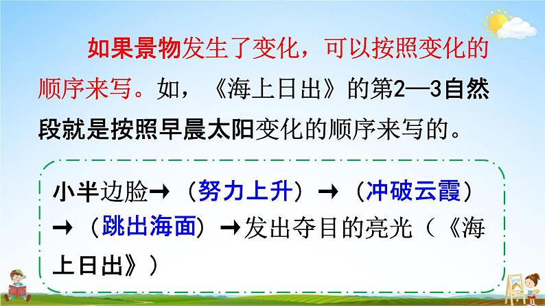 人教统编版四年级语文下册《第五单元 交流平台与初试身手》教学课件PPT小学公开课第7页