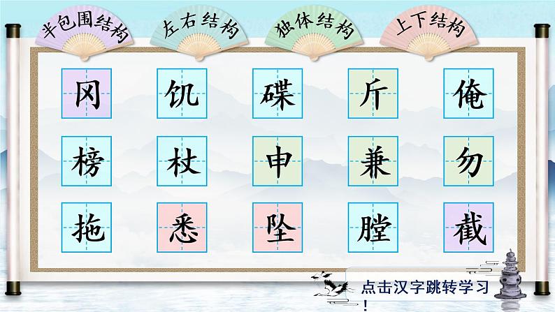 6《景阳冈》课件PPT+生字课件+教案+音视频素材（含课文朗读）02