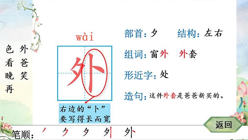 9《夜色》课件PPT+生字课件+教案+音视频素材（含课文朗读）04