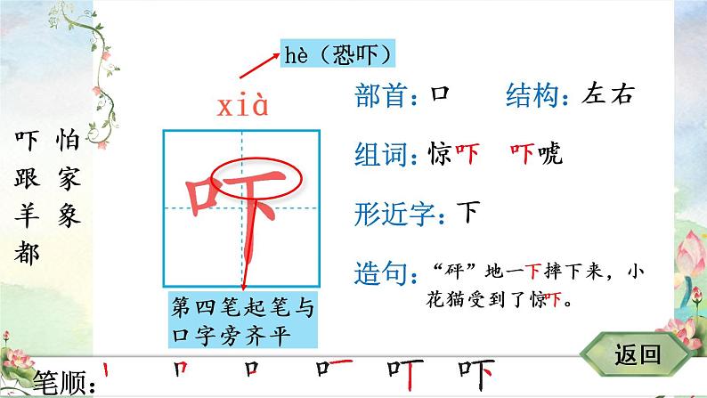 20 咕咚（生字讲解）第3页