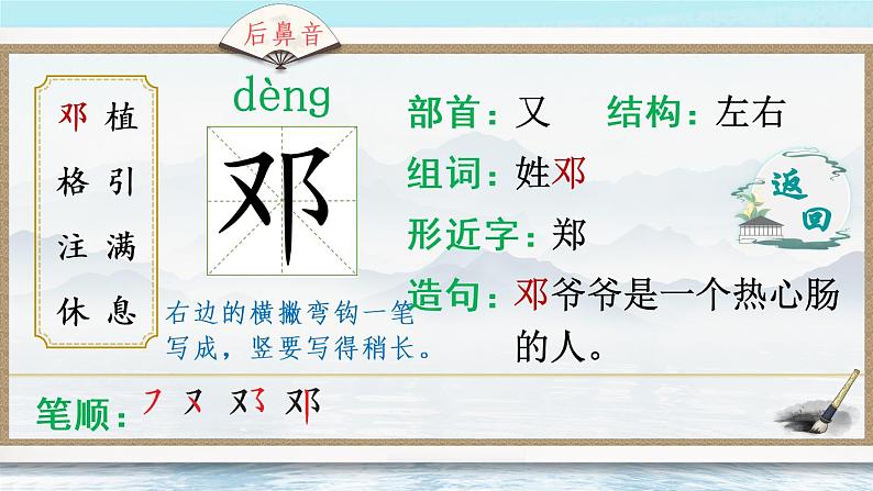 4《邓小平爷爷植树》课件PPT+生字课件+教案+音视频素材（含课文朗读）03