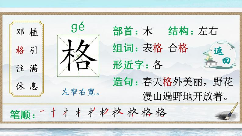 4《邓小平爷爷植树》课件PPT+生字课件+教案+音视频素材（含课文朗读）05