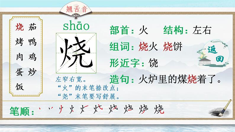 识字4《中国美食》课件PPT+生字课件+教案+音视频素材（含课文朗读）03