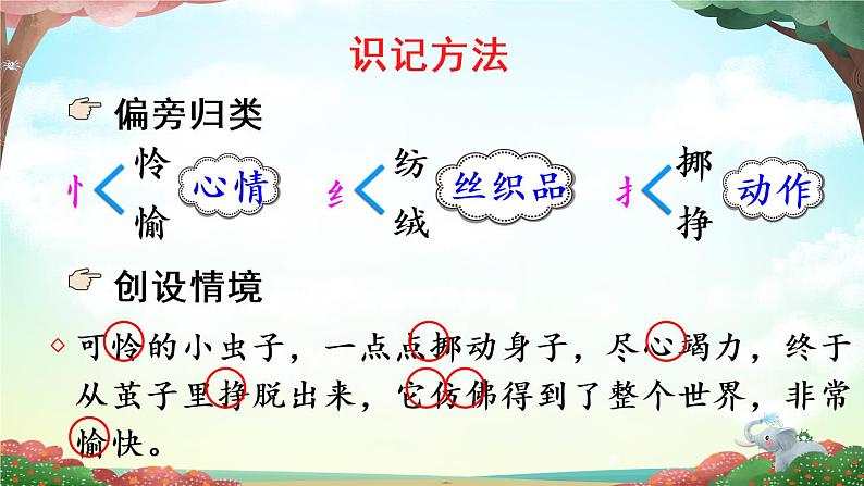 22《小毛虫》课件PPT+生字课件+教案+音视频素材（含课文朗读）08