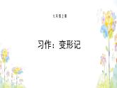 部编人教版语文六年级上册《习作：变形记》精品PPT教学课件
