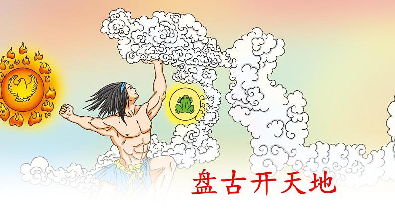 部编版语文　四年级上册《盘古开天地》　课件01