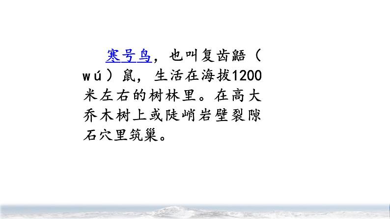 二年级上册语文人教部编版13.寒号鸟  课件第2页