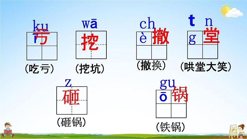 人教统编版四年级语文上册《19 一只窝囊的大老虎 第1课时》课堂教学课件PPT小学公开课第7页