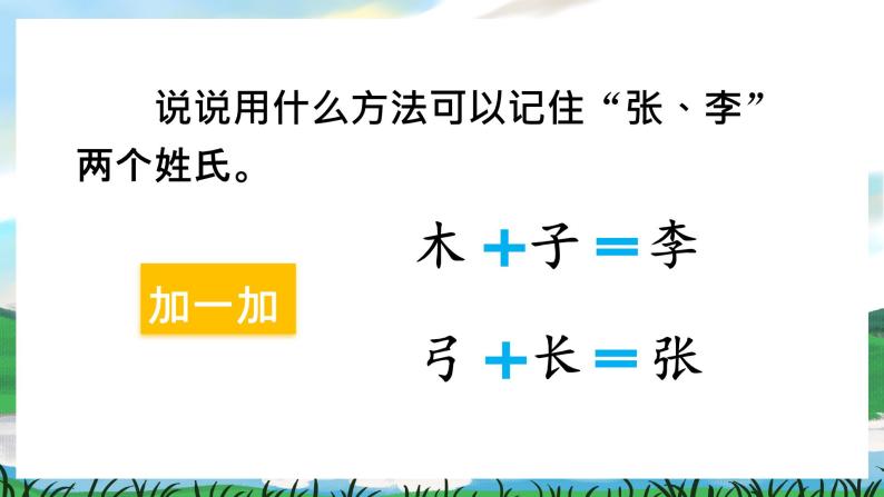 识字2 姓氏歌 课件+教案教学反思+导学案+音视频素材07