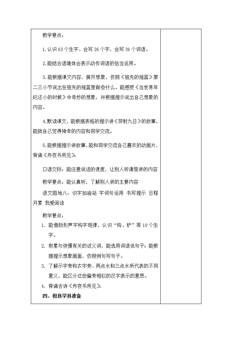 二年级语文下册第八单元集体备课教案02