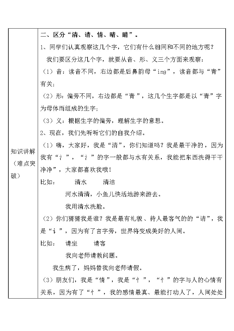 一年级语文下册教案-3 小青蛙72-部编版第2页