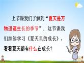 人教统编版六年级语文上册《16 夏天里的成长 第2课时》课堂教学课件PPT小学公开课
