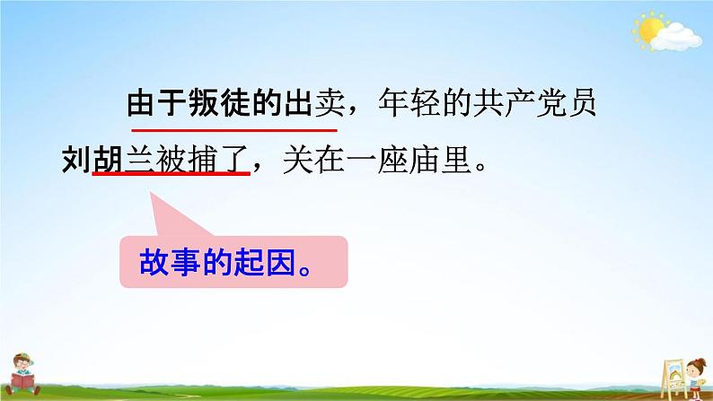 人教统编版二年级语文上册《18 刘胡兰 第2课时》课堂教学课件PPT小学公开课07