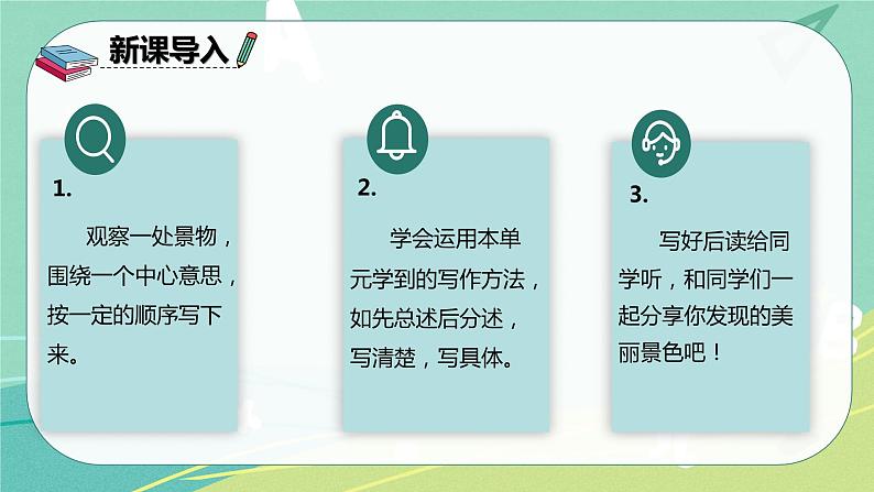 部编版三年级上册语文第六单元习作这儿真美课件03