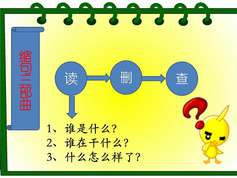 人教版（部编版）小学语文三年级上册 巧学缩句  课件03