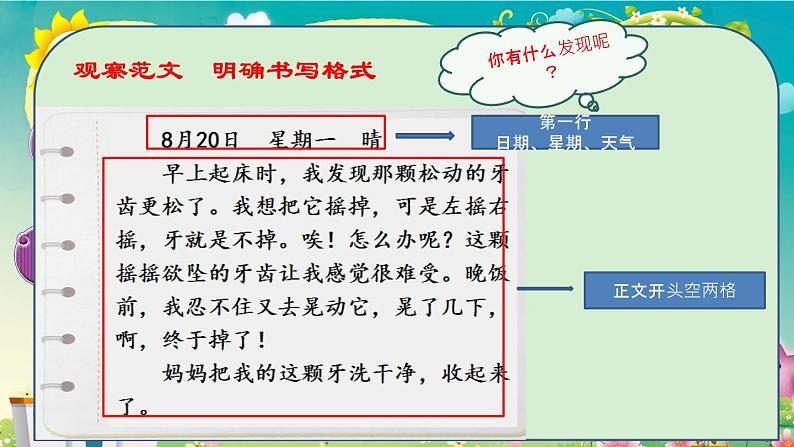 人教版（部编版）小学语文三年级上册 习作：写日记  课件04