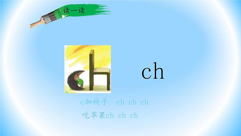 一年级上册语文人教部编版 8.zh ch sh r  课件05