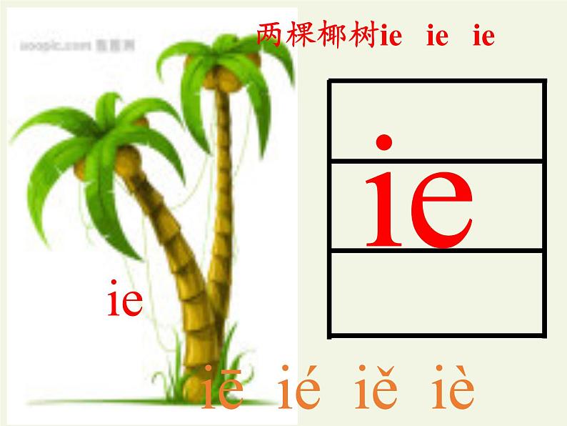 人教版（部编版）小学语文一年级上册 11 ie üe er 课件03