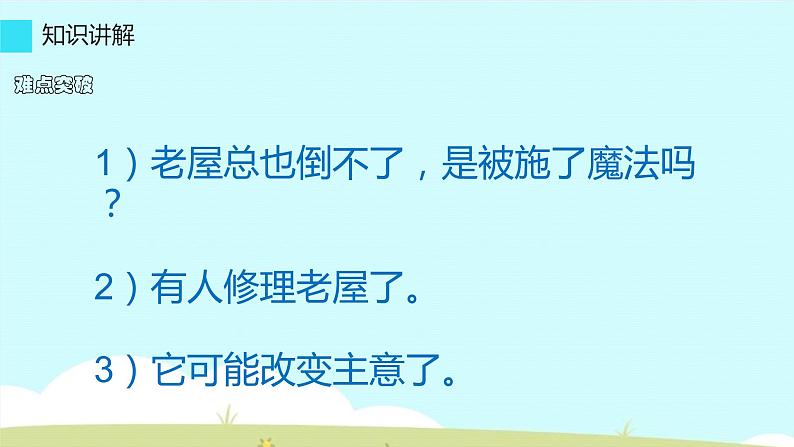 人教版（部编版）小学语文三年级上册 12.总也倒不了的老屋  课件04