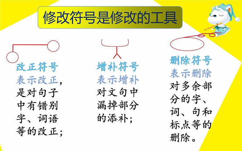 人教版（部编版）小学语文三年级上册 用修改符号修改病句  课件07