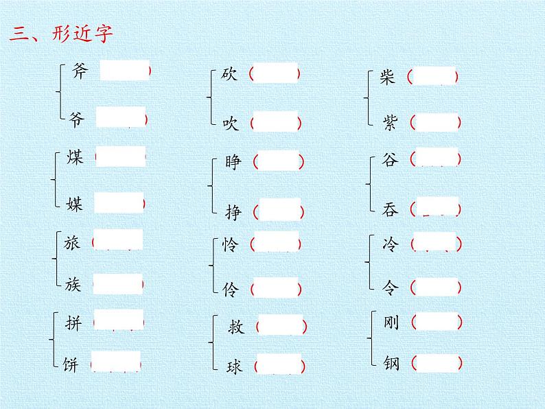 人教版（部编版）小学语文三年级上册 第三单元复习  课件第4页