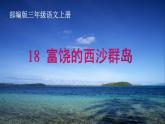 人教版（部编版）小学语文三年级上册 18.富饶的西沙群岛  课件