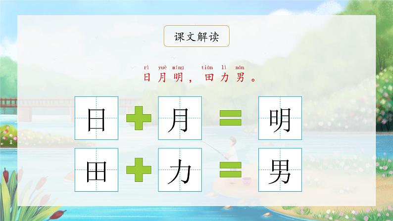 部编版小学语文一年级上册9《日月明》（课件）第4页